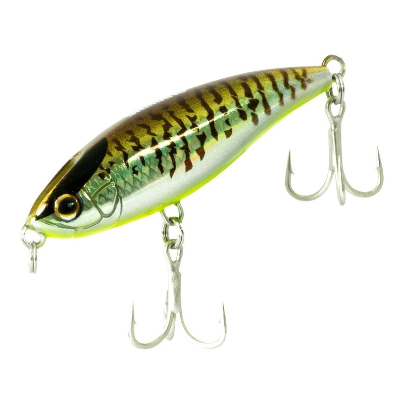 Shimano Coltsniper Twitchbait 80 Hi-Pitch Lures Bone White Length: 3 1/8″ – Weight: 1/2oz – Floating