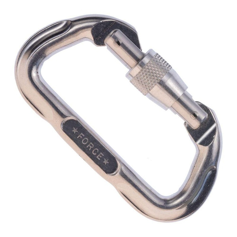SMC Force D ScrewLok Carabiner, Color: Bright