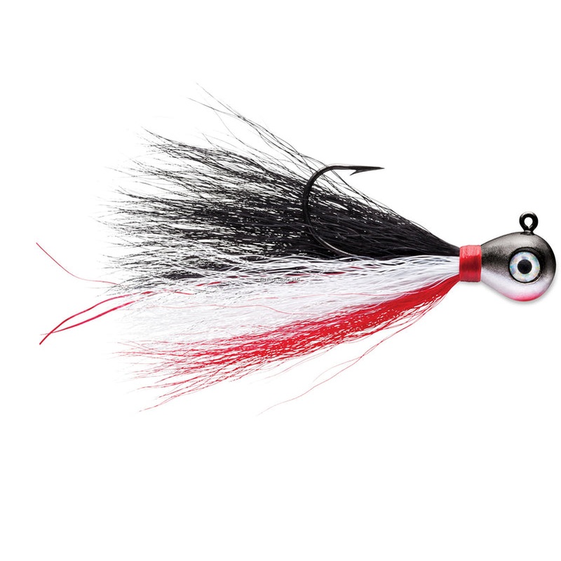 VMC Bucktail Jig, Sinking Hook Fathead 3/4oz