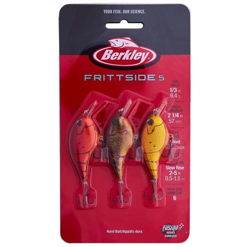 Berkley Frittside5 Kit 3 Pack Craw Assortment 5 1/3 oz – 2.25in