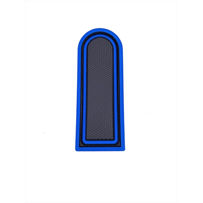 DD26 GO FAST FOOT THROTTLE PAD Blue Trim