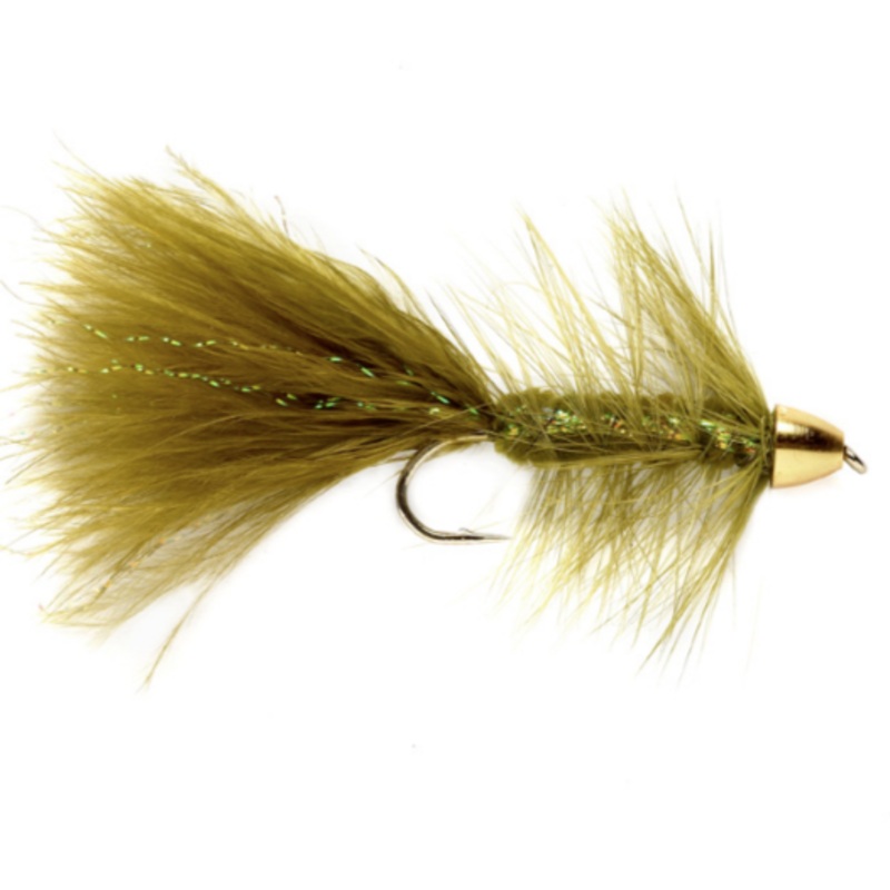Fulling Mill Cone Head Woolly Bugger 8 Black