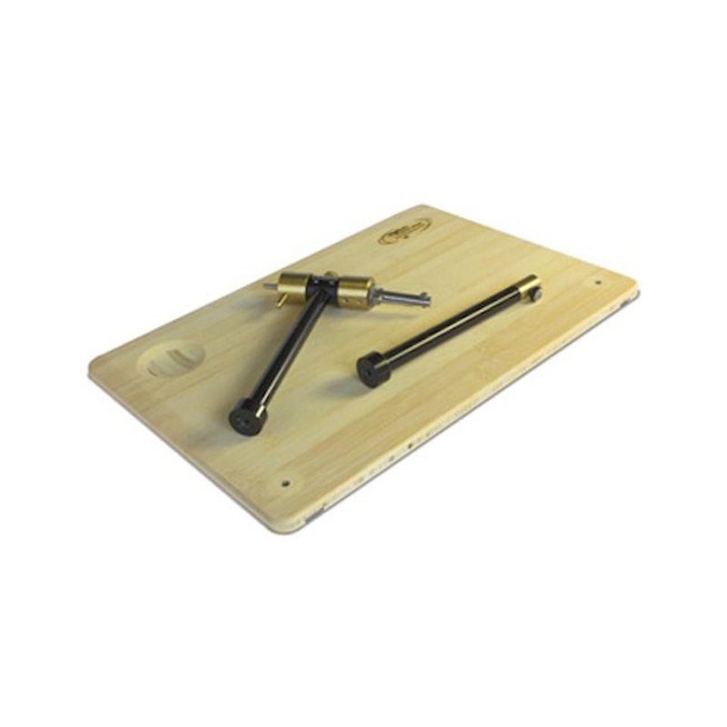 Norvise Bamboo Mounting Board With Waste Basket