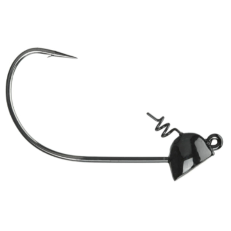 Buckeye Lures Spot Remover Wide Gap Model Jighead 3/16oz (3 Pk) Black