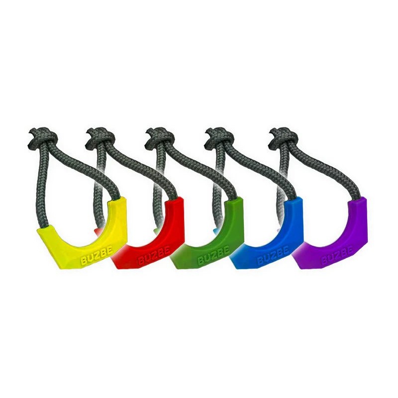 BUZBE Pull Tab & Hitch Point – Pack of 6 – COLOR RUSH