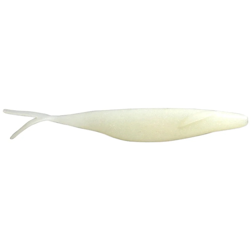 Deps Sakamata Heavy Weight 7″ Shad Soft Jerkbait (5 Pk) 75% Salt Champagne Pepper Neon Pearl
