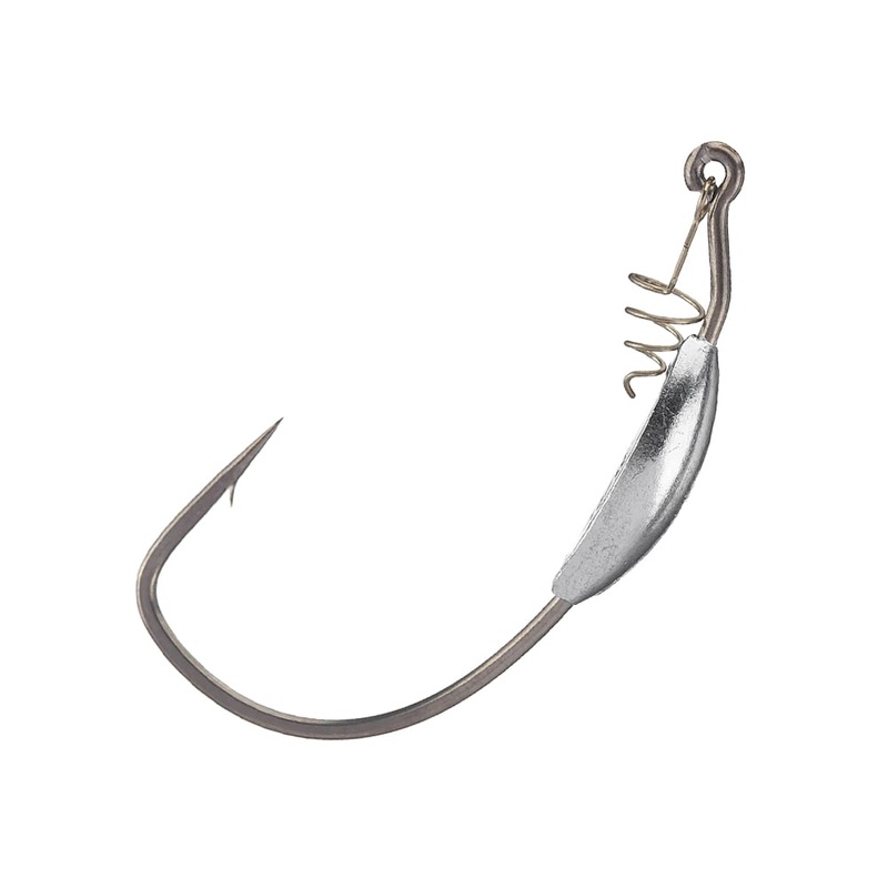 Hayabusa WRM958 Weighted Screw Lock Fluorine Coated Hooks WRM958WT (1/0 – 1/16oz – 3pk)