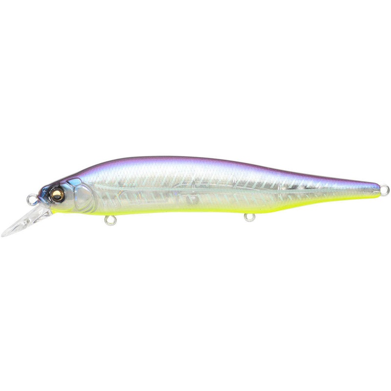 Megabass Ito Shiner 4 1/2 inch Suspending Jerkbait Elegy Bone