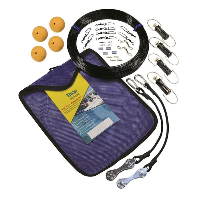 Taco Premium Double Rigging Kit – Dacron, Black