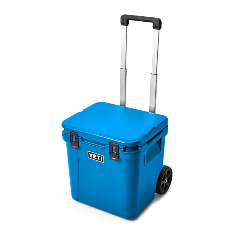 YETI ROADIE 48 WHEELED COOLER BIG WAVE BLUE