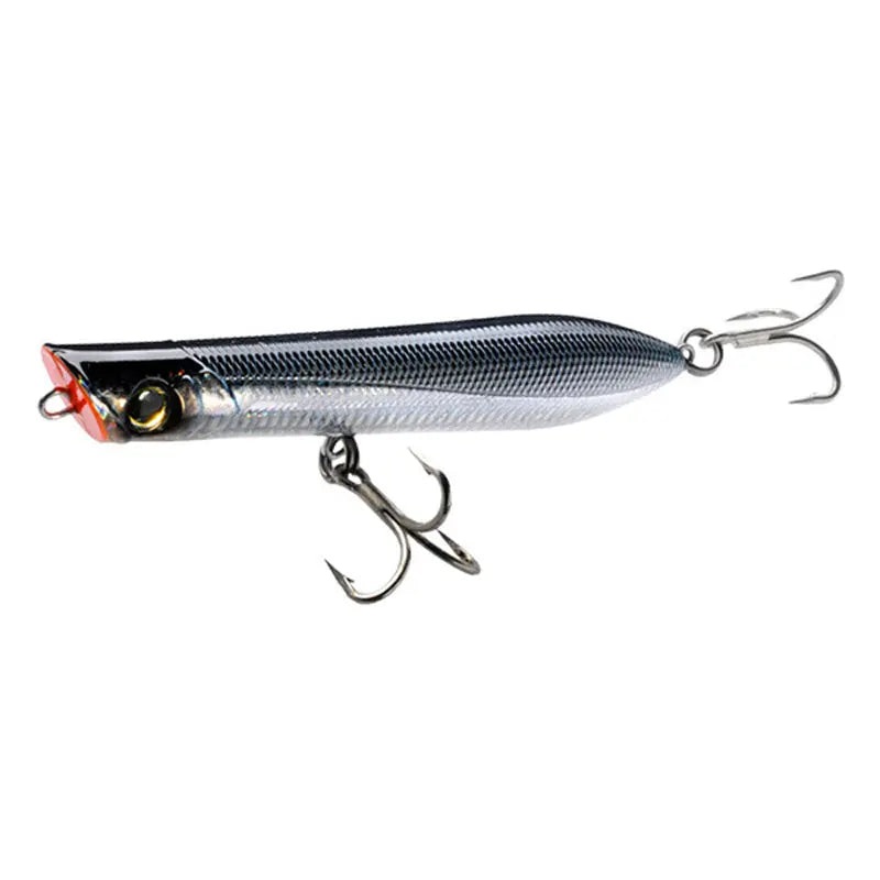 YO-ZURI SURFACE CRUISER PENCIL POPPER BLACK 6″