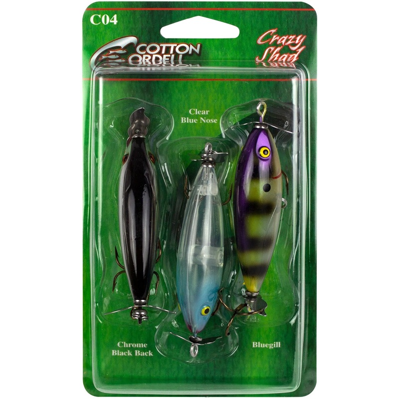 Cotton Cordell Crazy Shad CRD Kit – 3 Pack Cotton Cordell Crazy Shad CRD Kit – 3 Pack