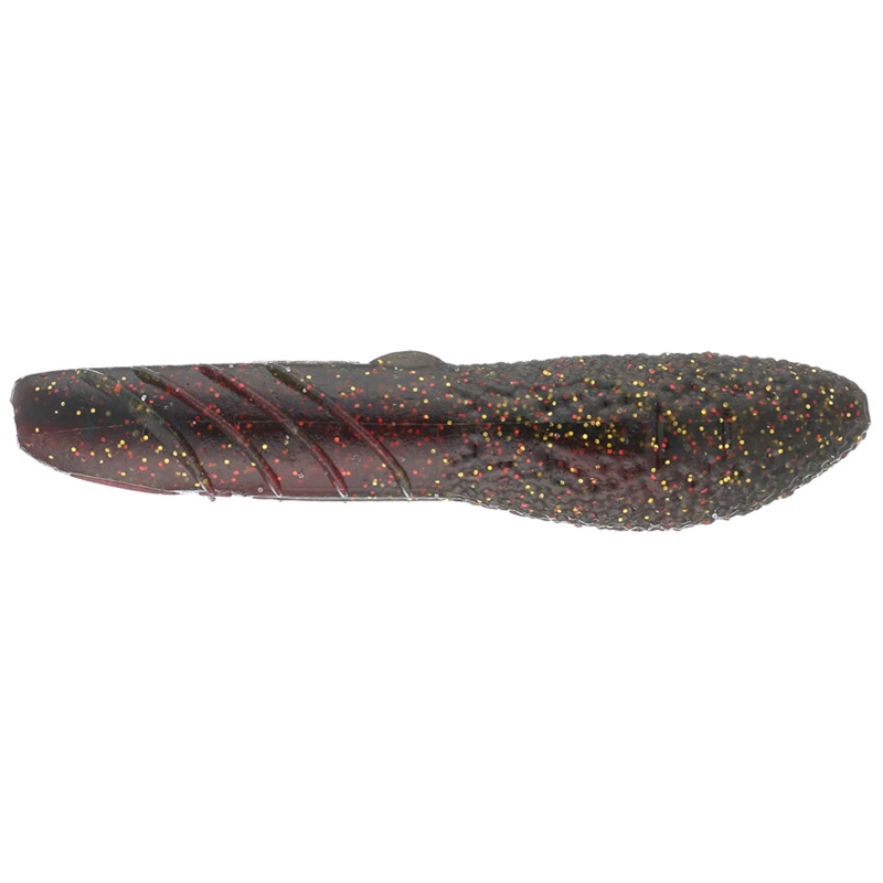 DEPS COVER SCAT SOFT STICK BAIT – 3.5″ – 6PK 3.5IN BLK RED LAKE
