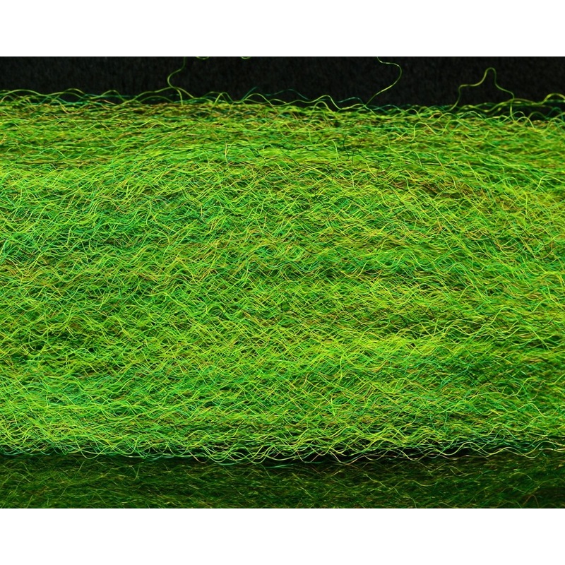 Hedron Strung Fuzzy Fiber Black