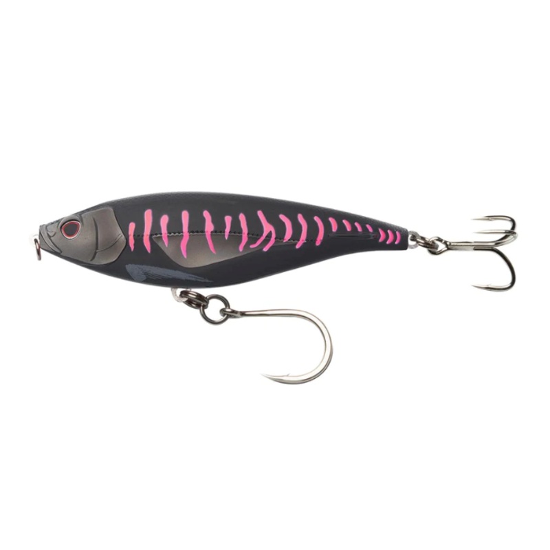 Nomad Madscad 190 Autotune Sinking (7 1/2″, 7 3/4oz, Multiple Colors) Black Pink Mackerel