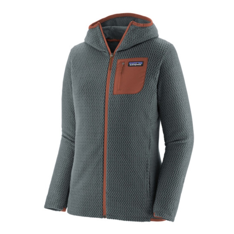 Patagonia Women’s R1 Air Full-Zip Hoody – Nouveau Green X-Small