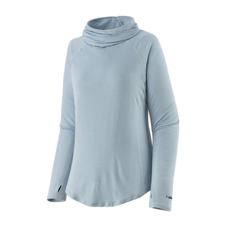 Patagonia Women’s Tropic Comfort Natural UPF Shirt – Steam Blue Sale X-Small