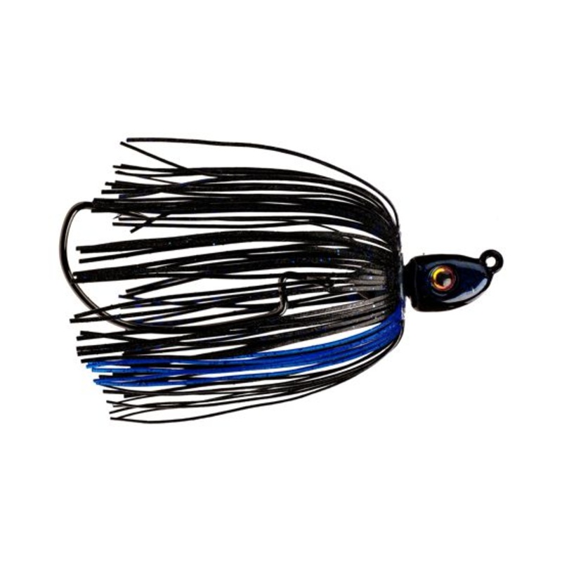 Strike King Tour Grade Swinging Swim Jig Black Blue 3/8oz