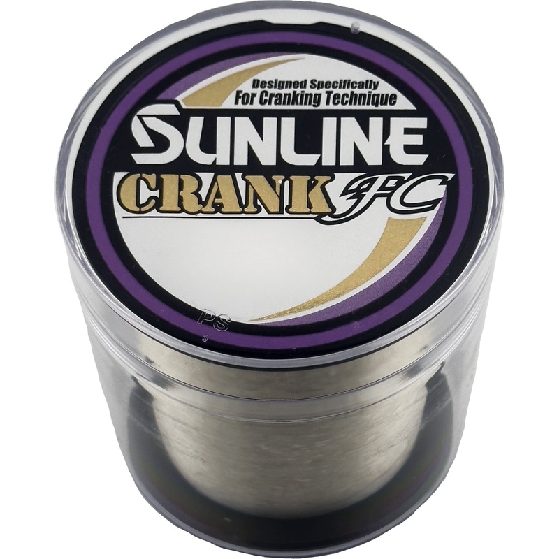 Sunline Crank FC Fluorocarbon Line – 660 Yard Spools 8 LB