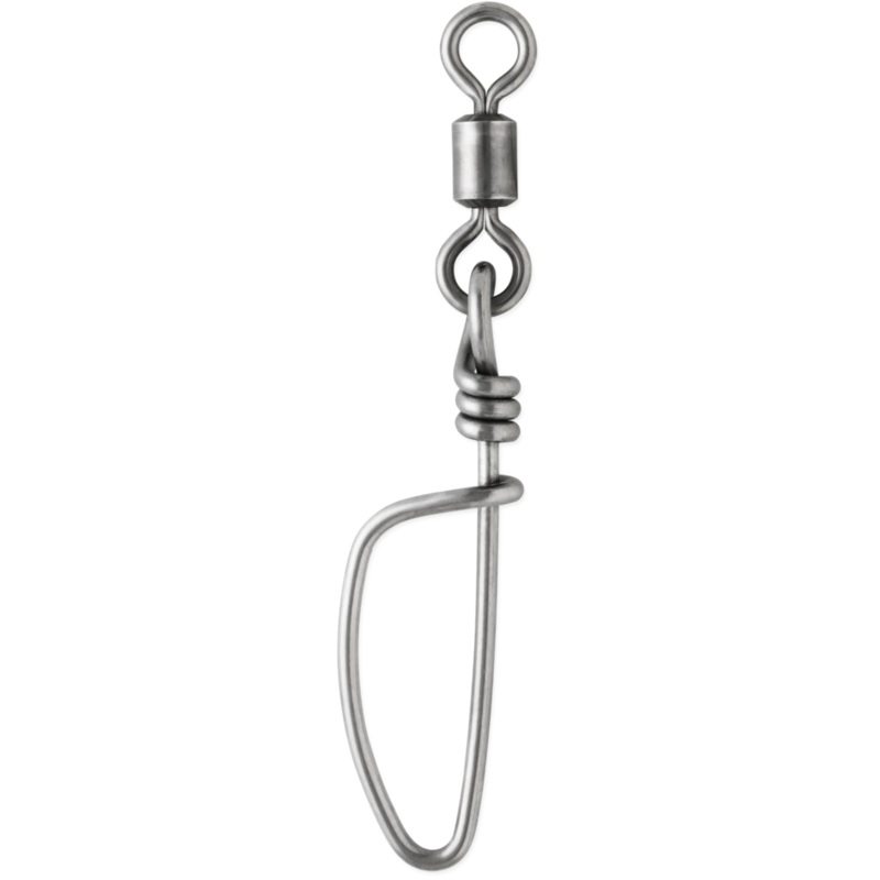 VMC SSTSS Stainless Steel Tournament Snap Swivel #4, 170lb Test