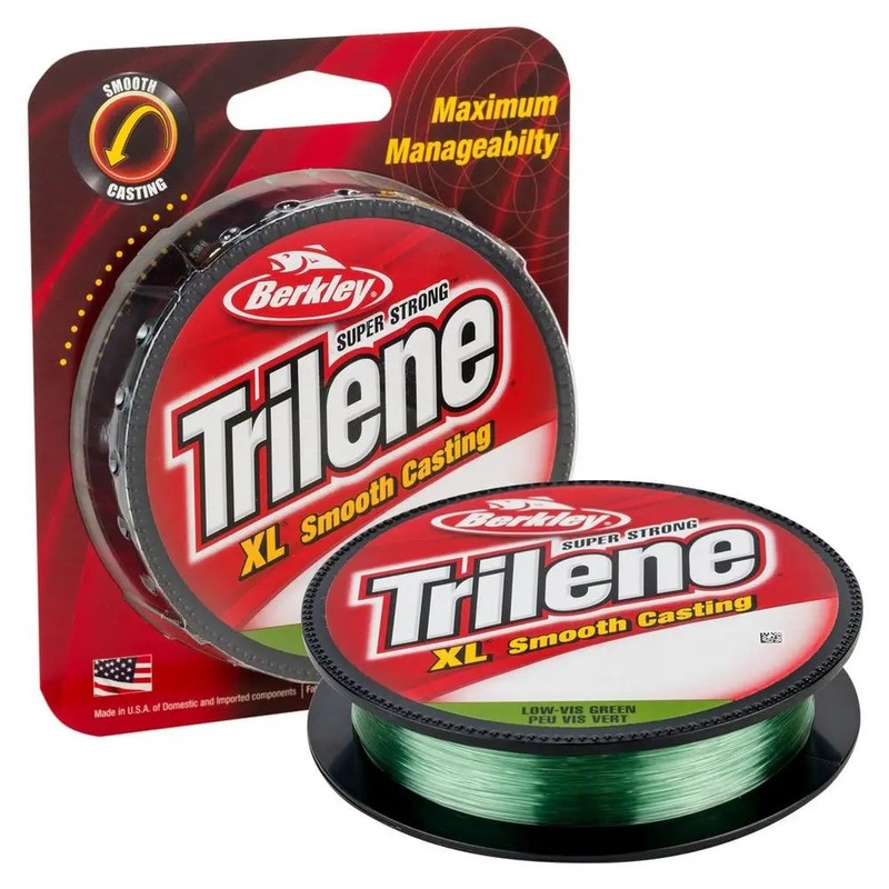 Berkley Trilene XL Filler Spools “Lo-Vis Green” 4lb (330 yd)