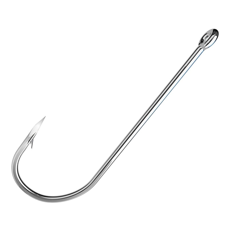 Eagle Claw Trokar Pro-V TK608V Spinnerbait Hook Bulk Pack 2/0 Nickel