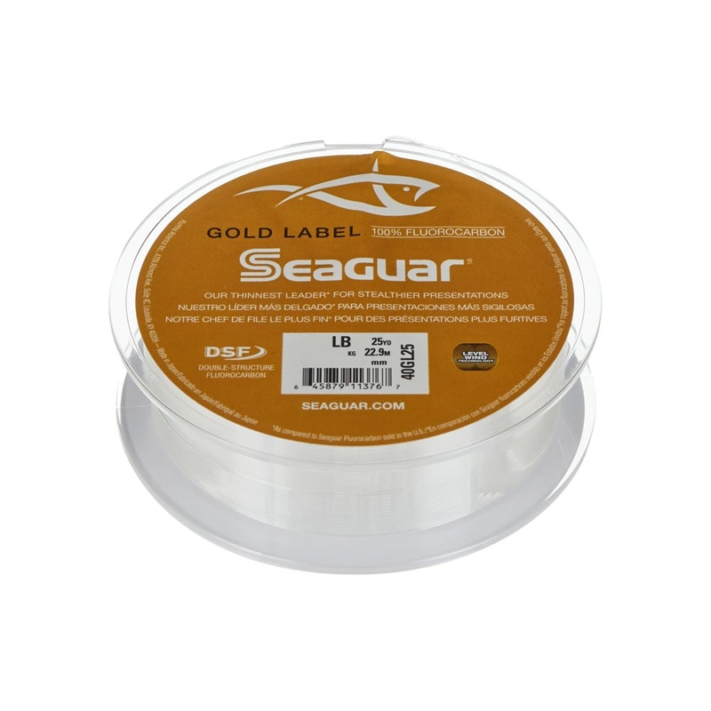 Seaguar Gold Label Fluorocarbon Leader 6 lb. 25yd