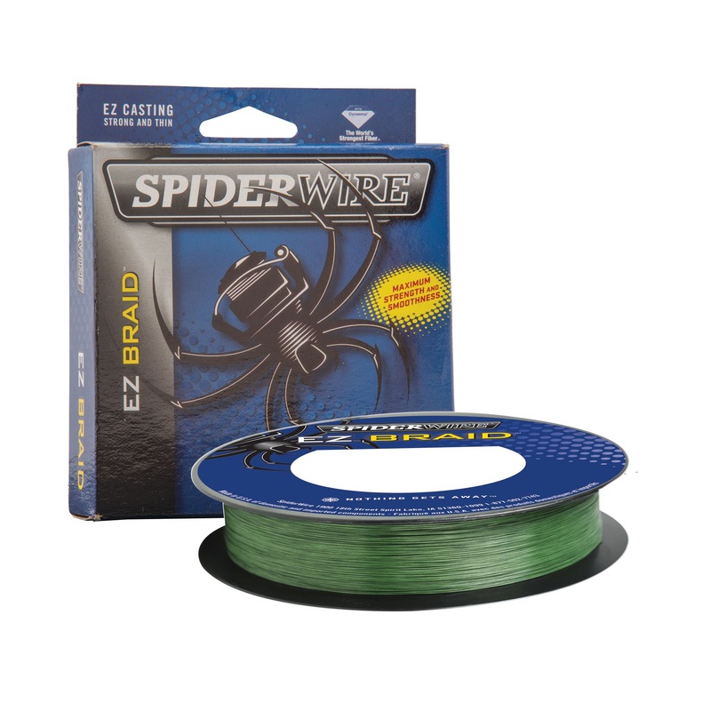 SpiderWire EZ Braid Filler Spool 15 lb Hi-Vis Yellow 110 yd