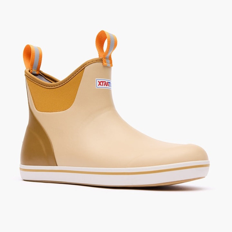 Xtratuf Men’s 6″ Ankle Deck Boots Tan Tan 9
