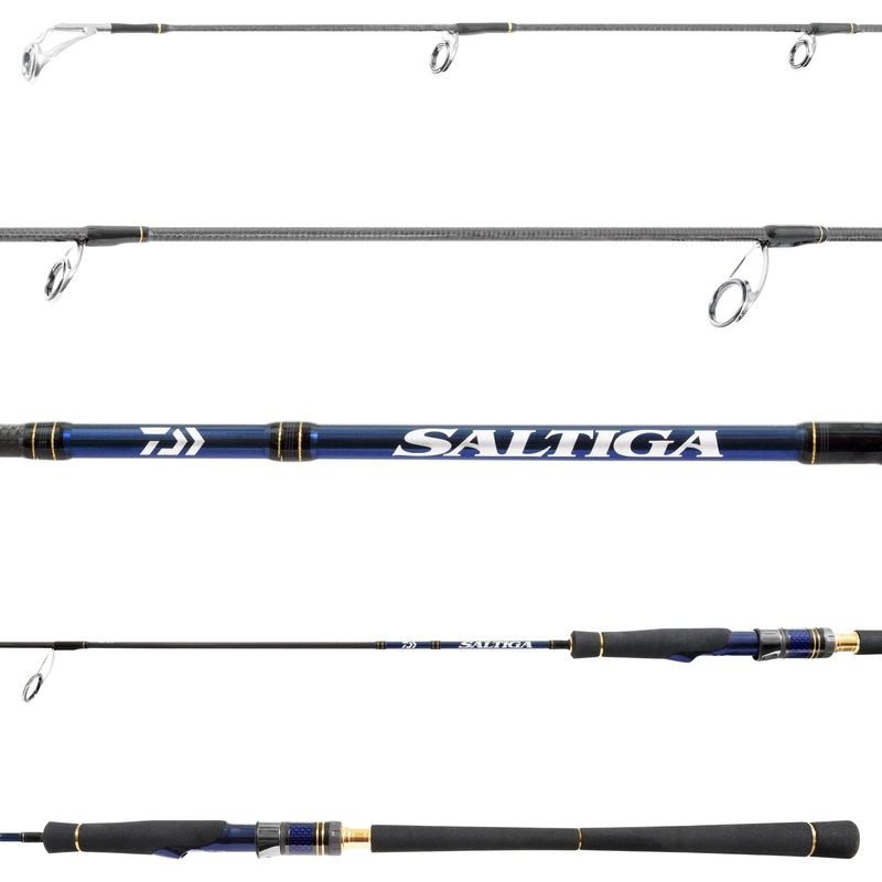 Daiwa Saltiga Light Jigging Spinning Rods SGLJ66MS