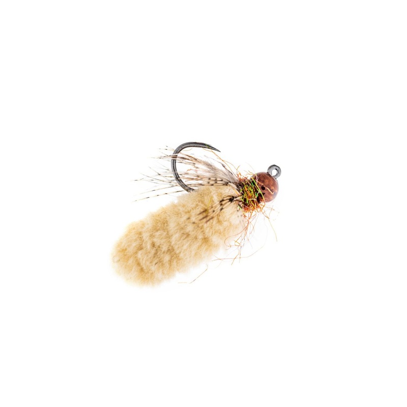 Fulling Mill Mop Fly – Beige (3-Pack) 14 / 3.2mm