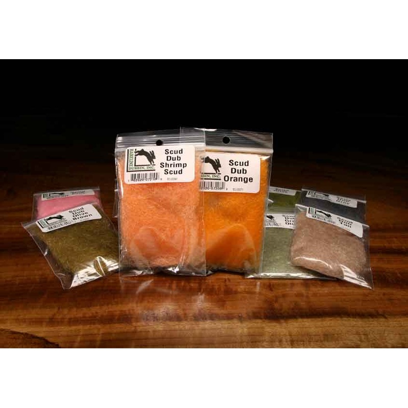 Hareline Scud Dub 12 Multiple Colors – Fly Tying Gray