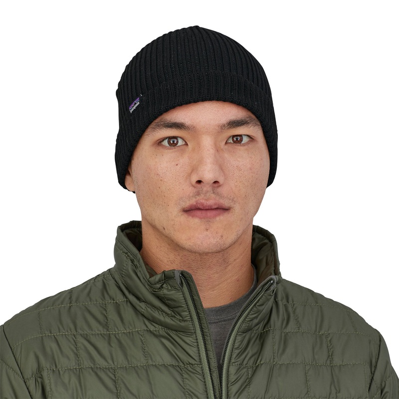 Patagonia Fisherman’s Rolled Beanie Ash Tan / ASHT OSFM