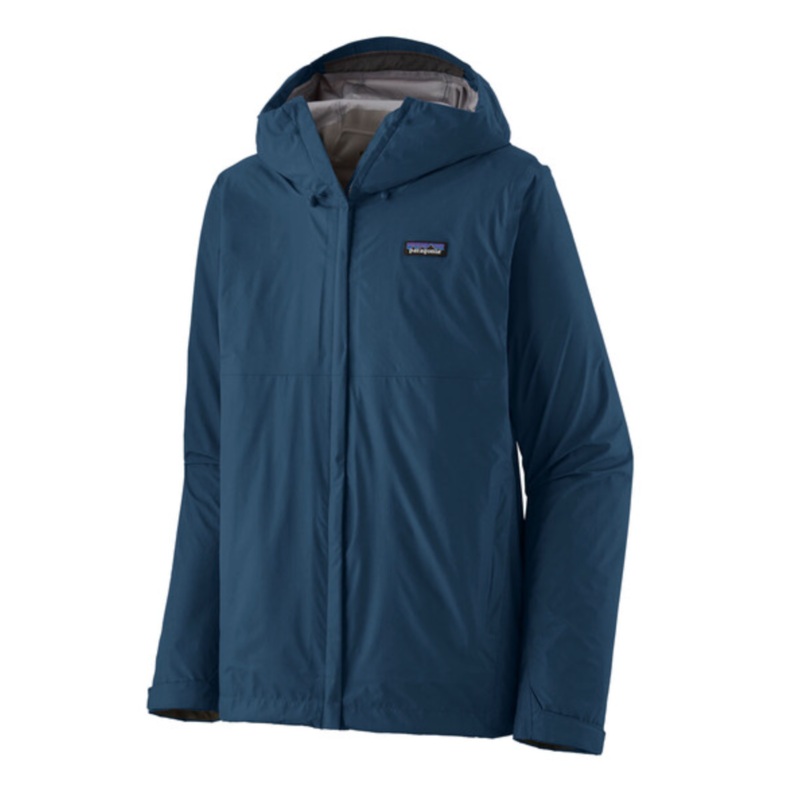 Patagonia Men’s Torrentshell 3L Rain Jacket – Lagom Blue X-Large