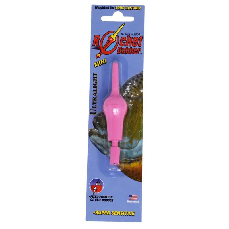 PINK Mini Rocket Bobber Ultralight – (3 3/4″) Single Blister Pack