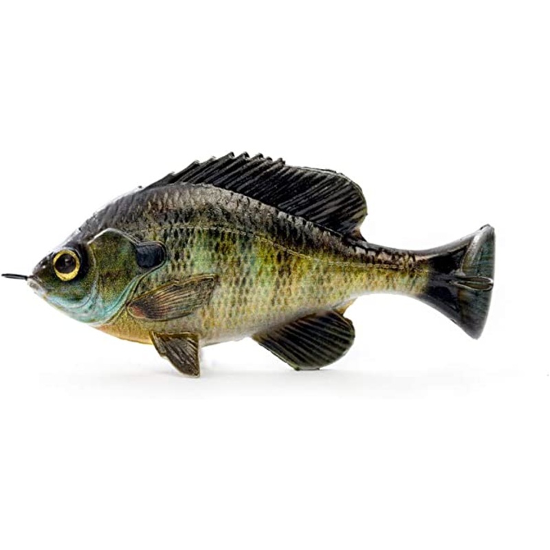 Savage Gear Pulse Tail Bluegill LB Swimbait Pumpkinseed 4″   –   1 1/4 oz