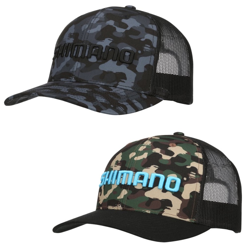 Shimano Printed Trucker Cap Camo