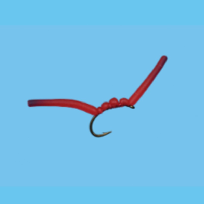 Solitude Gummy Worm Red 12