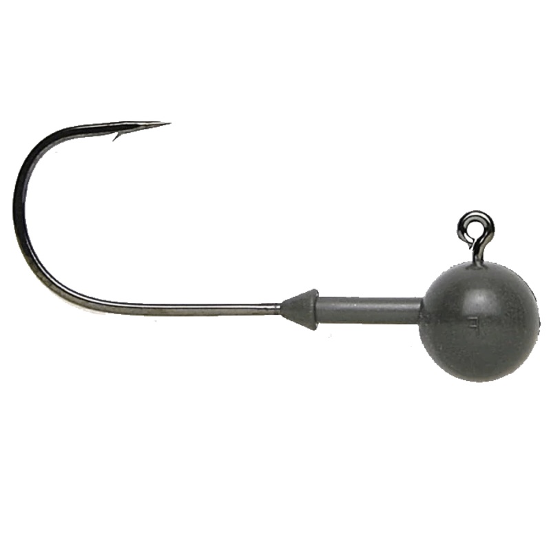 TUNGSTEN SUPER ROUND JIG HEAD – 4 pack – 1/16 oz – 3/0 hook