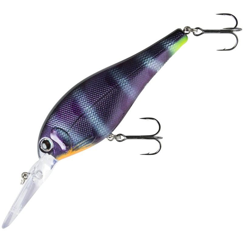 Bandit Walleye Shad – 3.625 Inch Blue Shiner 3.625 inch – 3/4 oz – 12 to 14 feet depth profile