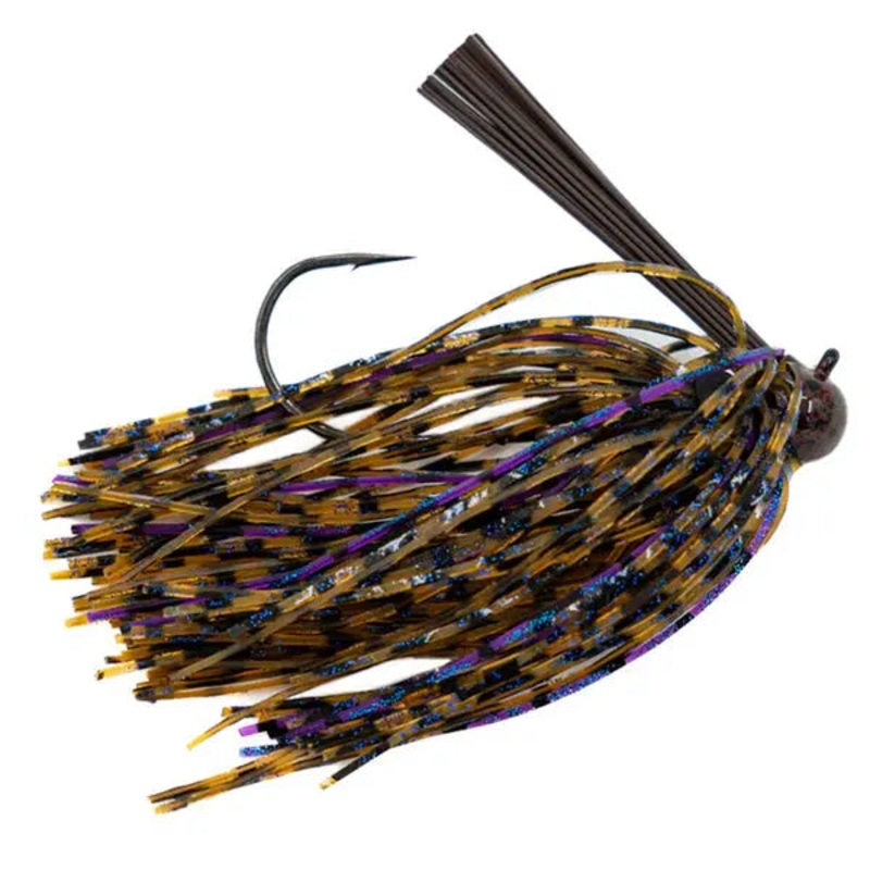 BassMooch Spanky Tungsten Football Jig 1/2oz PB&J