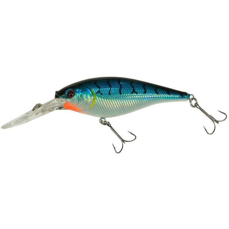 Berkley Flicker Shad Crankbait – 3/16 oz Black Brass 2 inch – 3/16 oz