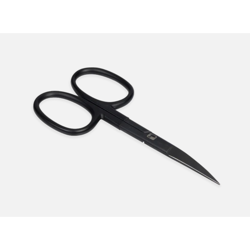Loon Ergo Curved Hair Scissors – Black