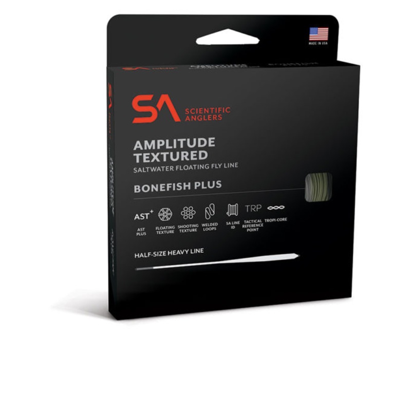 SA AMPLITUDE BONEFISH PLUS TAPER Textured WF-6-F IVORY