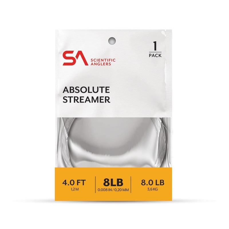 Scientific Anglers Absolute Streamer Leader 1 pack 8#