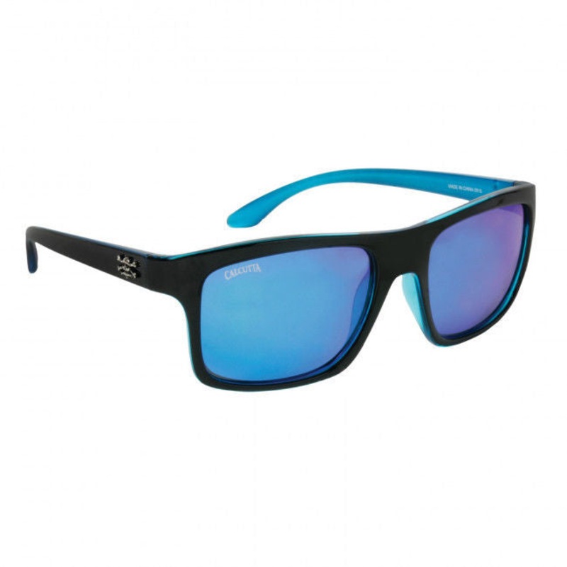 Calcutta Pamlico Polarized Sunglasses Black/Blue Mirror