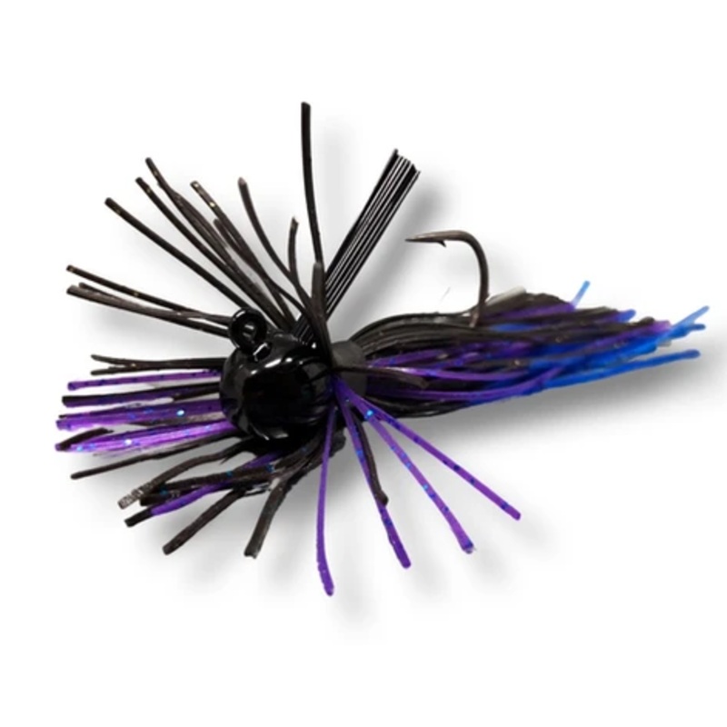 Cumberland Pro Lil Runt Finesse Jig 1/4 oz Candy Blue Craw
