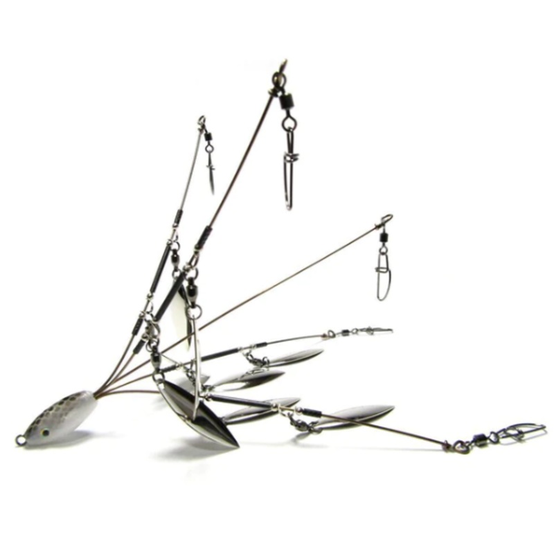 Hog Farmer 5 Wire – 8 Blade Rig