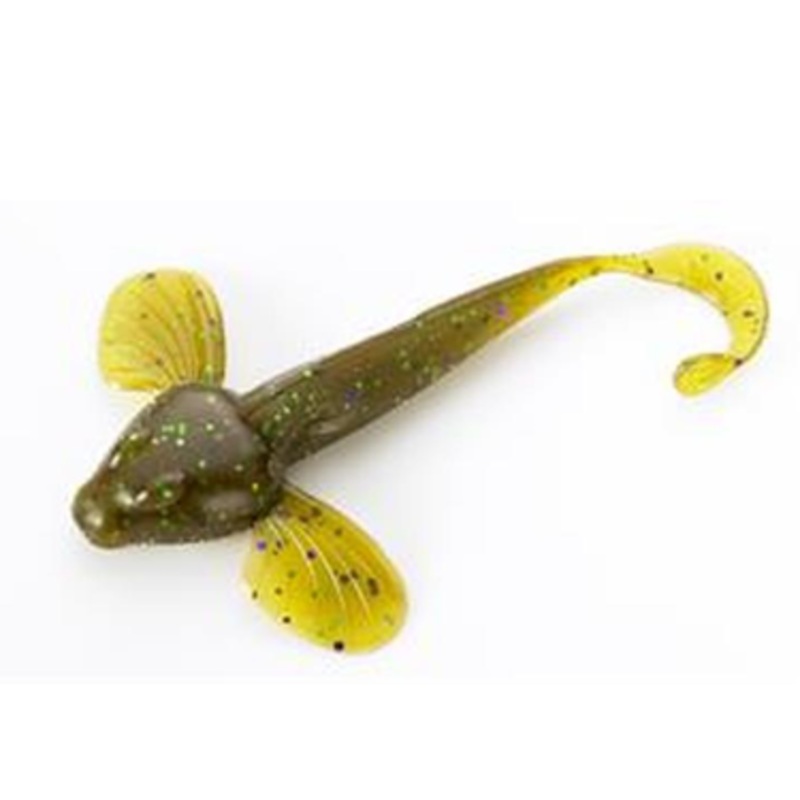 Jewel Sculpin Hypertail 3″ Green Pumpkin Candy (8 Pk)