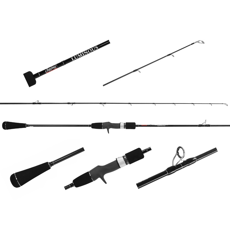 Jigging World Luminous Slow Pitch Casting Rods JW-LUS651C-ML